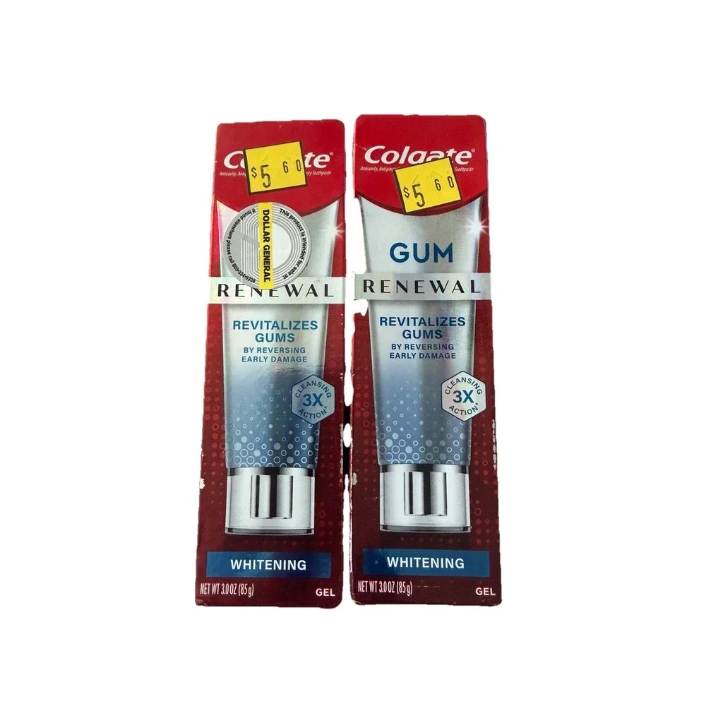 Colgate Gum Renewal Whitening Toothpaste-Enamel Repair Whitening -pack Of 4
